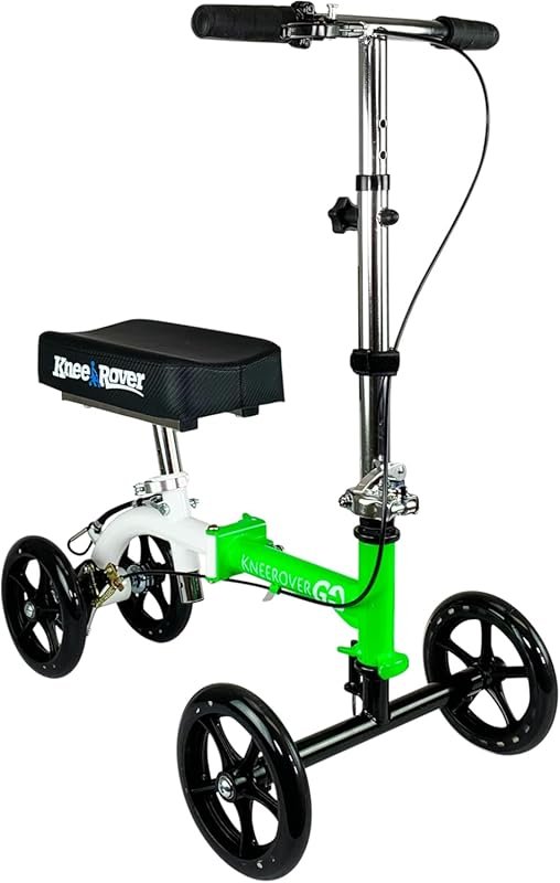 KneeRover GO Compact Foldable Knee Walker: Lightweight Mobility Aid fo