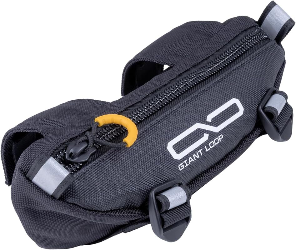Giant Loop Zigzag Handlebar Bag, 1.5 Liter Windshield Pouch, Fits Any 