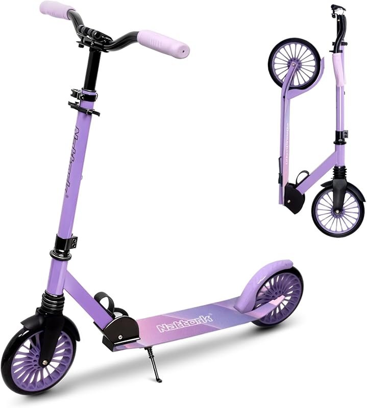 Nattork Kids & Adult Kick Scooter with 8