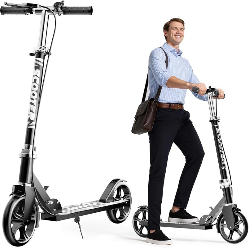 Lightweight Foldable Scooter for Kids 8-12, Teens, Adults; 8