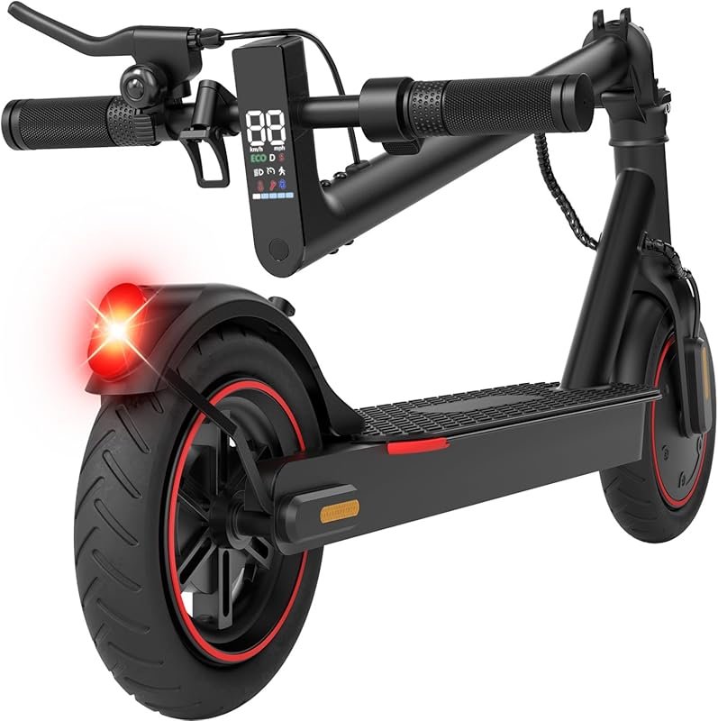 Electric Scooter for Adults with 500W Motor, 21MPH Speed & Long 21Mile