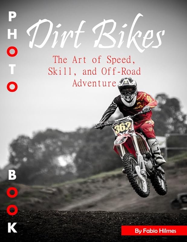 Energetic Dirt Bike Picture Book with 38+ Large Photos for Kids