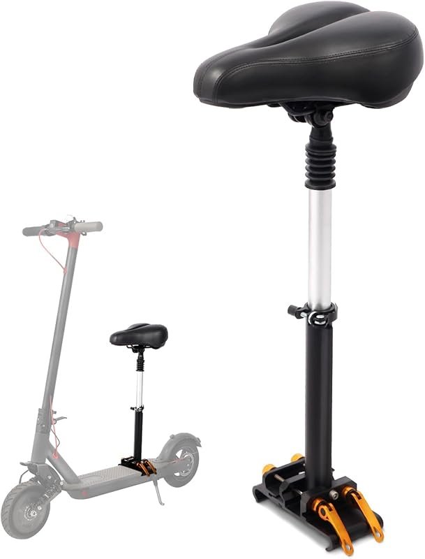 New Upgrade Electric Scooter Seat: Adjustable Shock Absorption for Xia