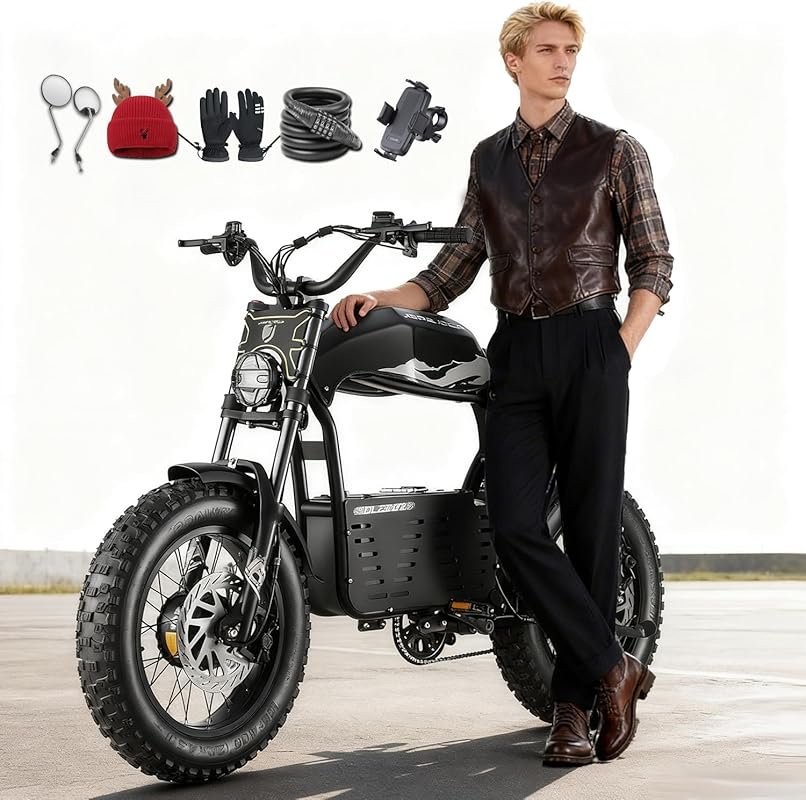 2025 Eahora DL2000 Electric Dirt Bike: 2000W/4000W, 90Mile Range, 36-4