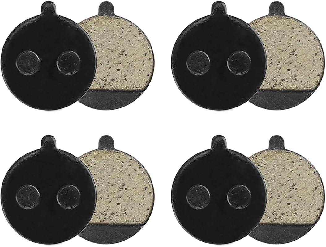 8 Pcs Semi-Metallic & Resin Electric Scooter Brake Pads for Gotrax GXL