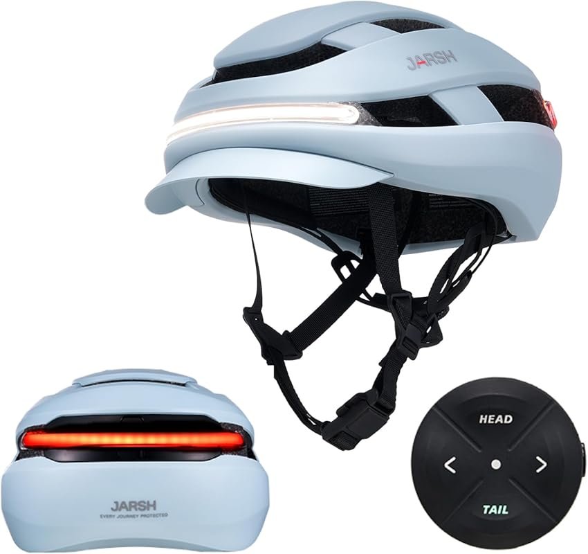 NTA-8776 Certified Electric Bike Helmet with Turn Signals & Lights – N