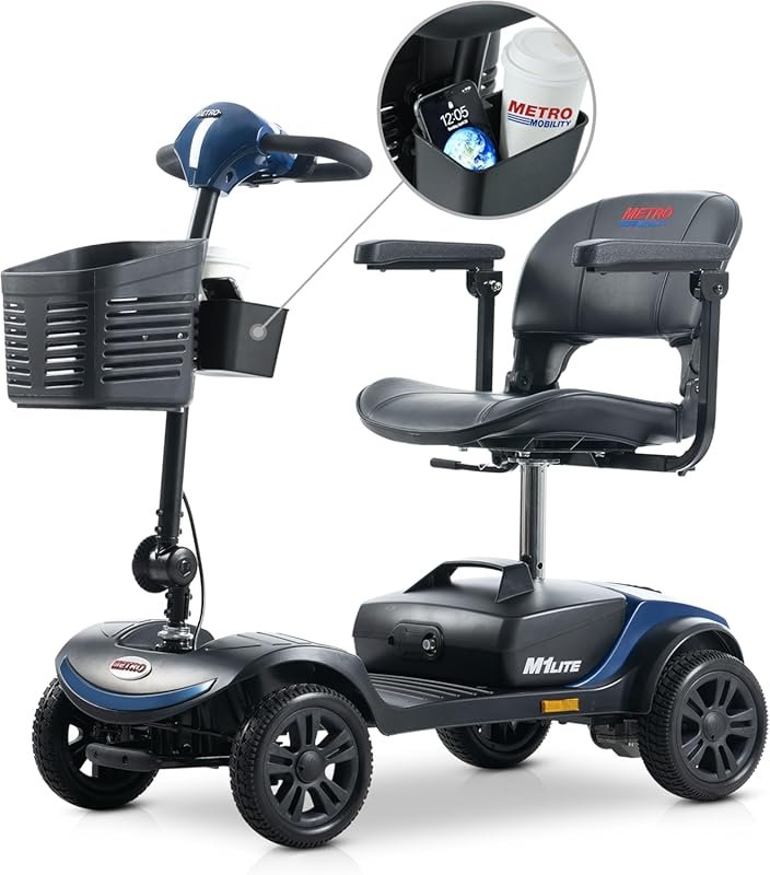 Mobility Scooters for Adults & Seniors, 400 lbs Capacity, Foldable All