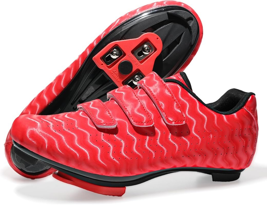 Women & Men Cycling Shoes: Compatible with Peloton Bikes for Indoor/Ro