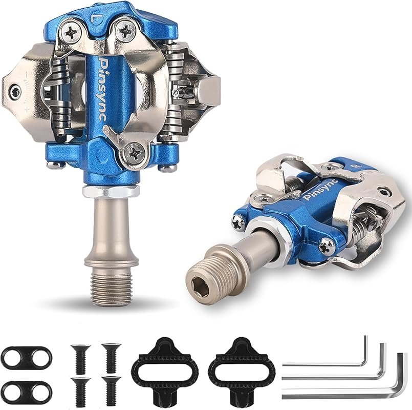 SPD Clipless MTB Pedals: 9/16