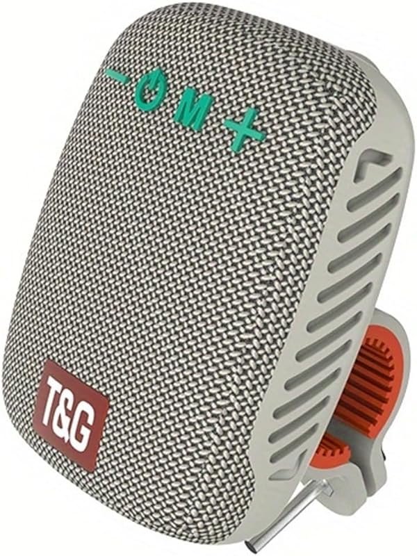 T&G Portable Bluetooth Bike Speaker – 10W BassUp, 15-24H Playtime, Lou