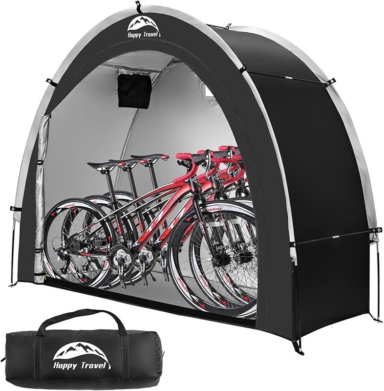 Happy Travel Portable Bicycle Storage Shed – Waterproof Oxford Fabric 