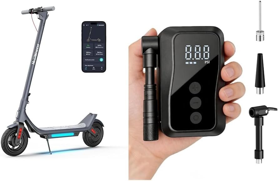 MEGAWHEELS 500W Electric Scooter: 31 Mile Range, 10