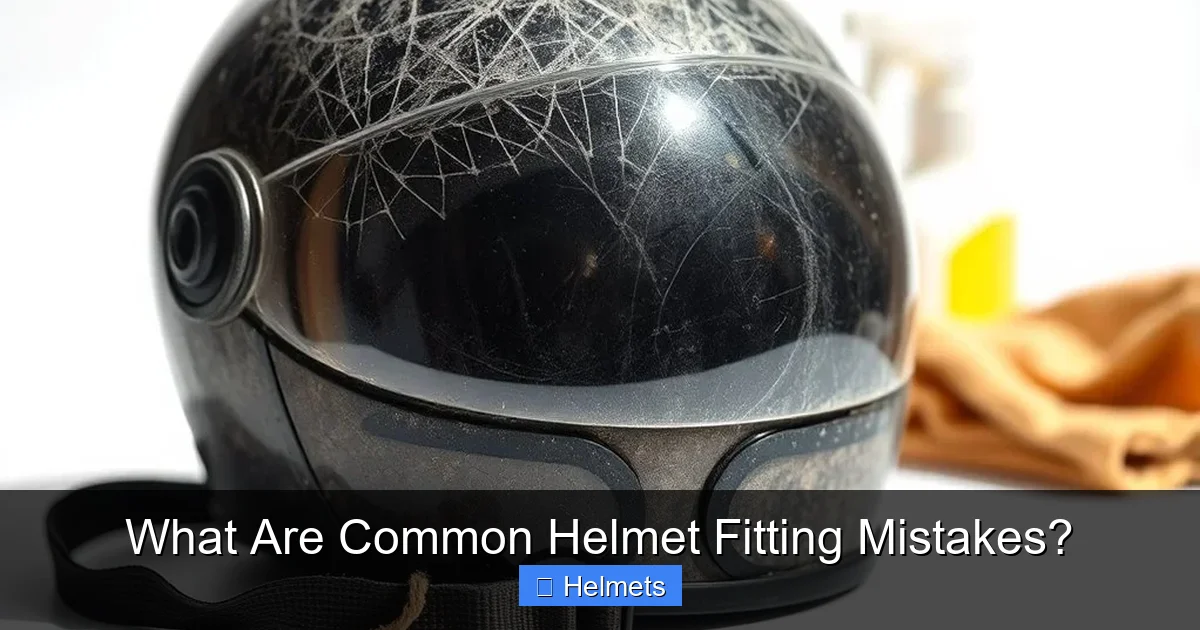 What Are Common Helmet Fitting Mistakes?