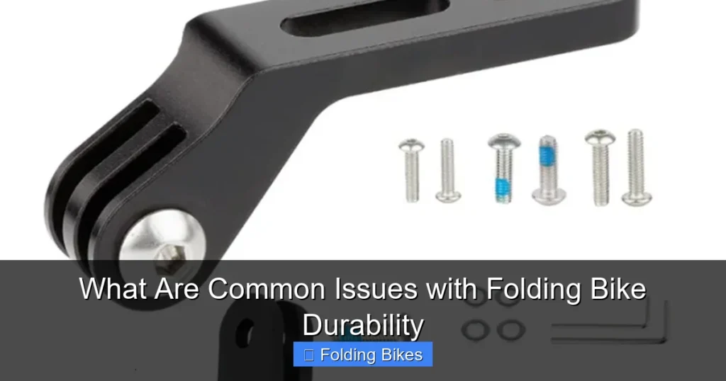 What Are Common Issues with Folding Bike Durability