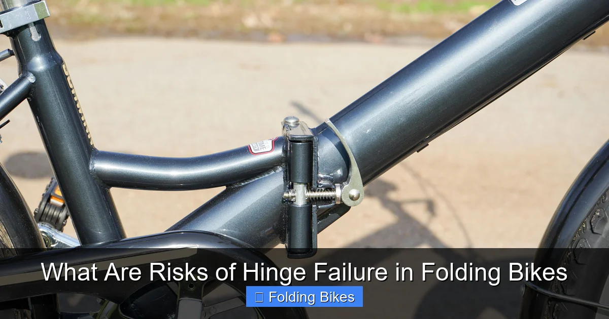 What Are Risks of Hinge Failure in Folding Bikes