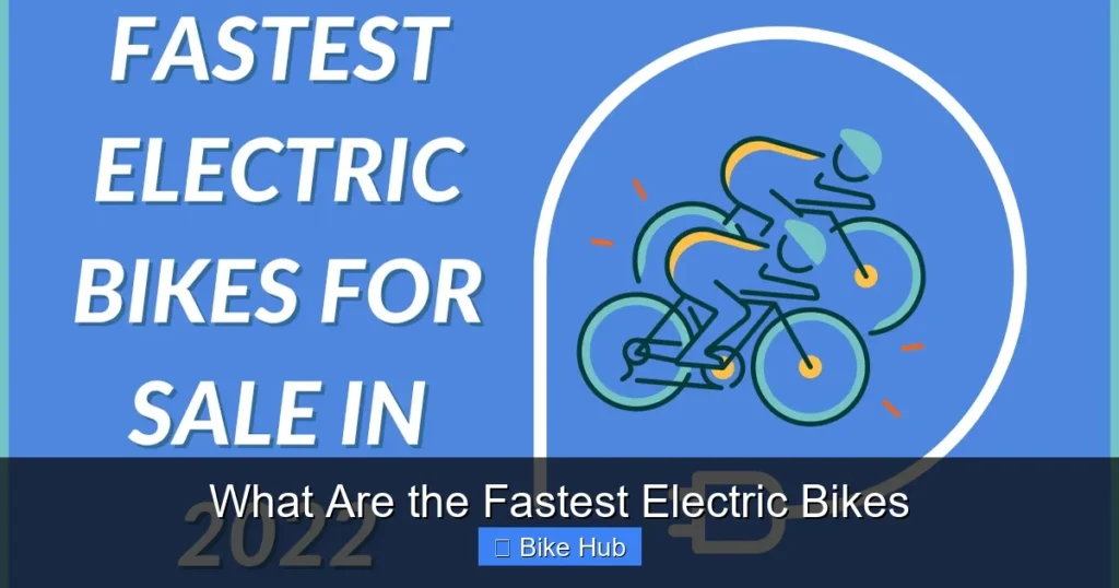 What Are the Fastest Electric Bikes