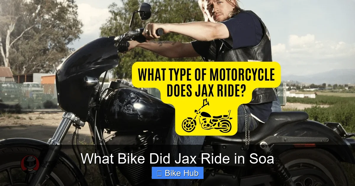 What Bike Did Jax Ride in Soa
