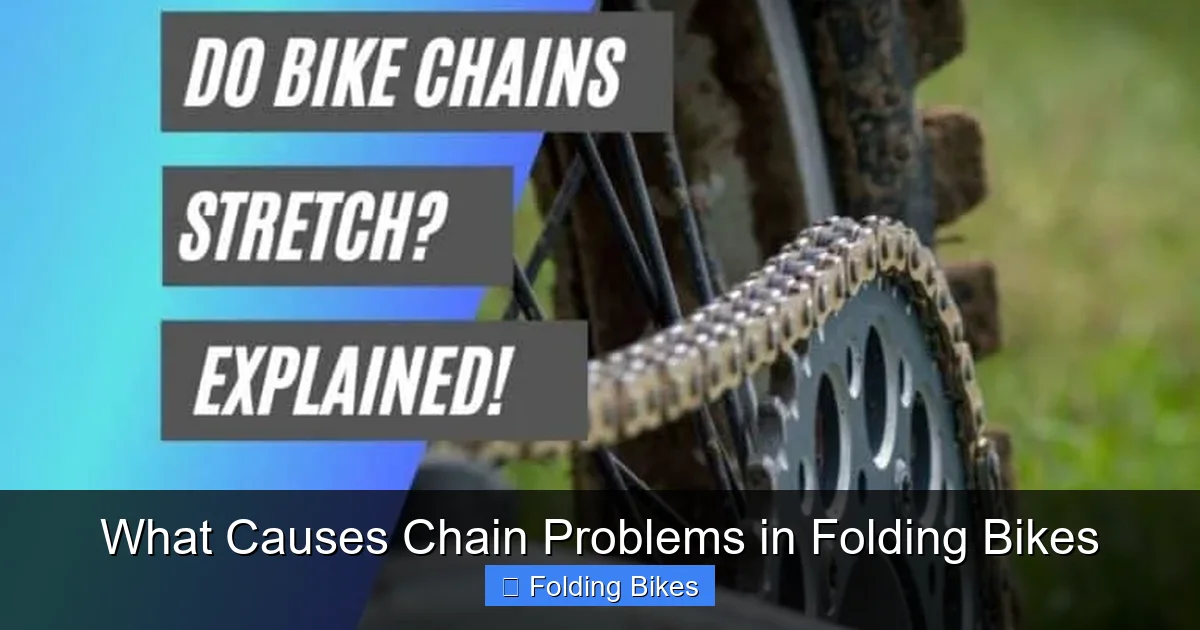 What Causes Chain Problems in Folding Bikes