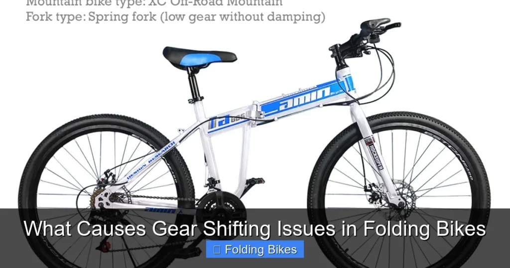 What Causes Gear Shifting Issues in Folding Bikes