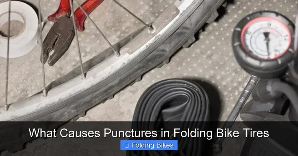 What Causes Punctures in Folding Bike Tires