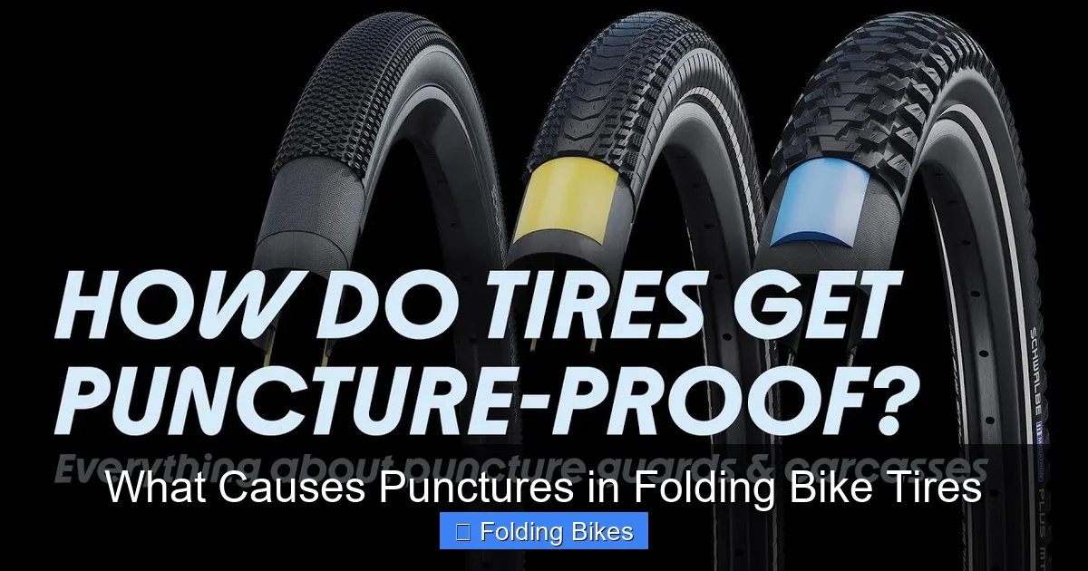 What Causes Punctures in Folding Bike Tires