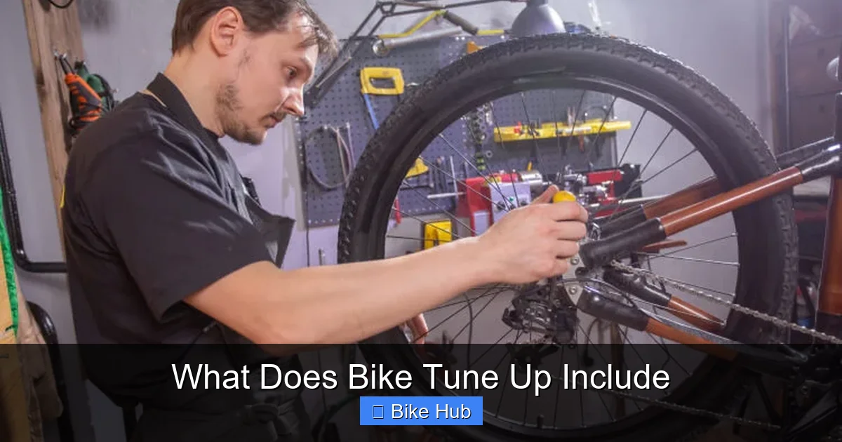 What Does Bike Tune Up Include
