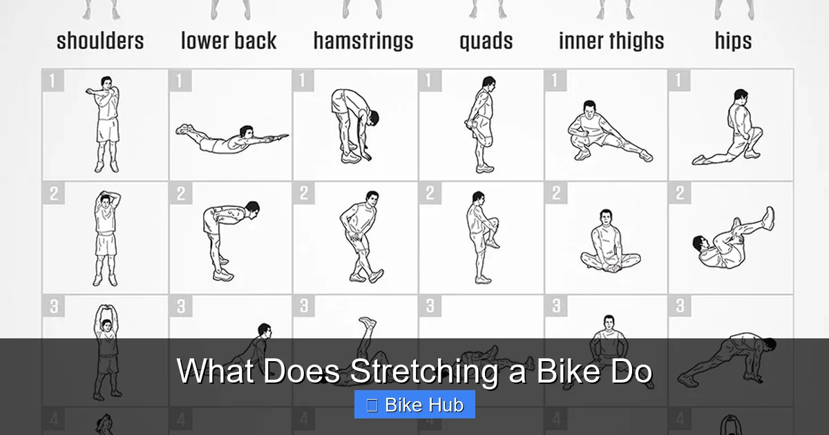 What Does Stretching a Bike Do