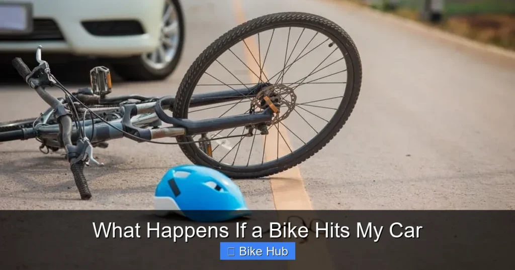 What Happens If a Bike Hits My Car