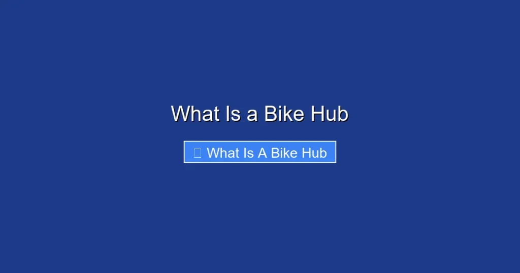 What Is a Bike Hub