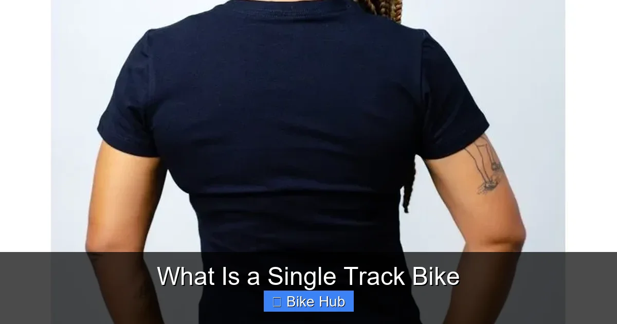 What Is a Single Track Bike