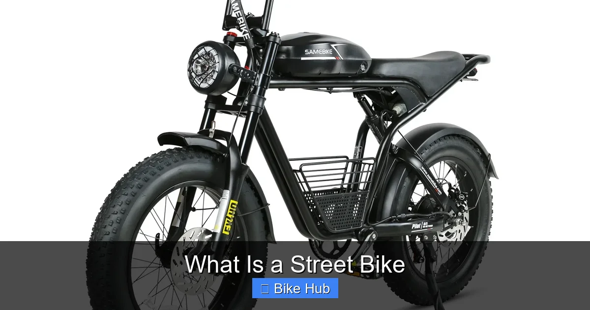 What Is a Street Bike