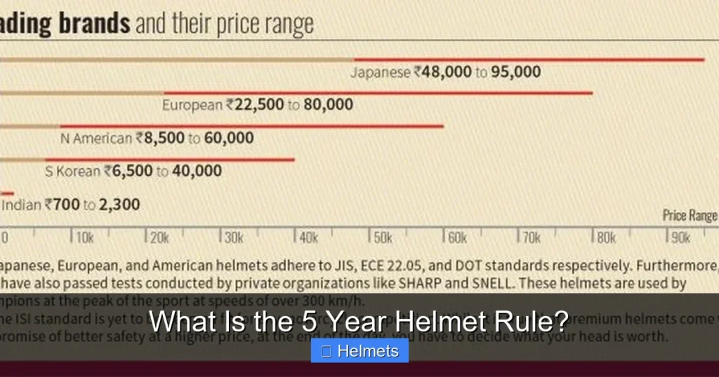 What Is the 5 Year Helmet Rule?