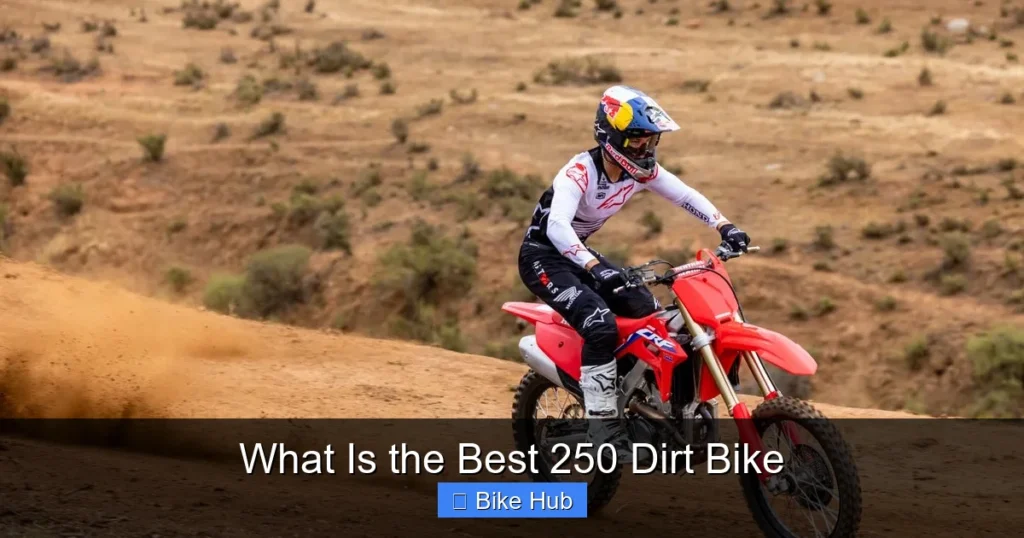 What Is the Best 250 Dirt Bike