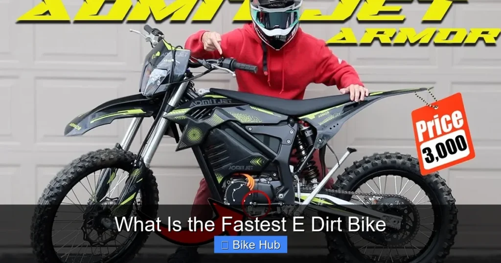 What Is the Fastest E Dirt Bike