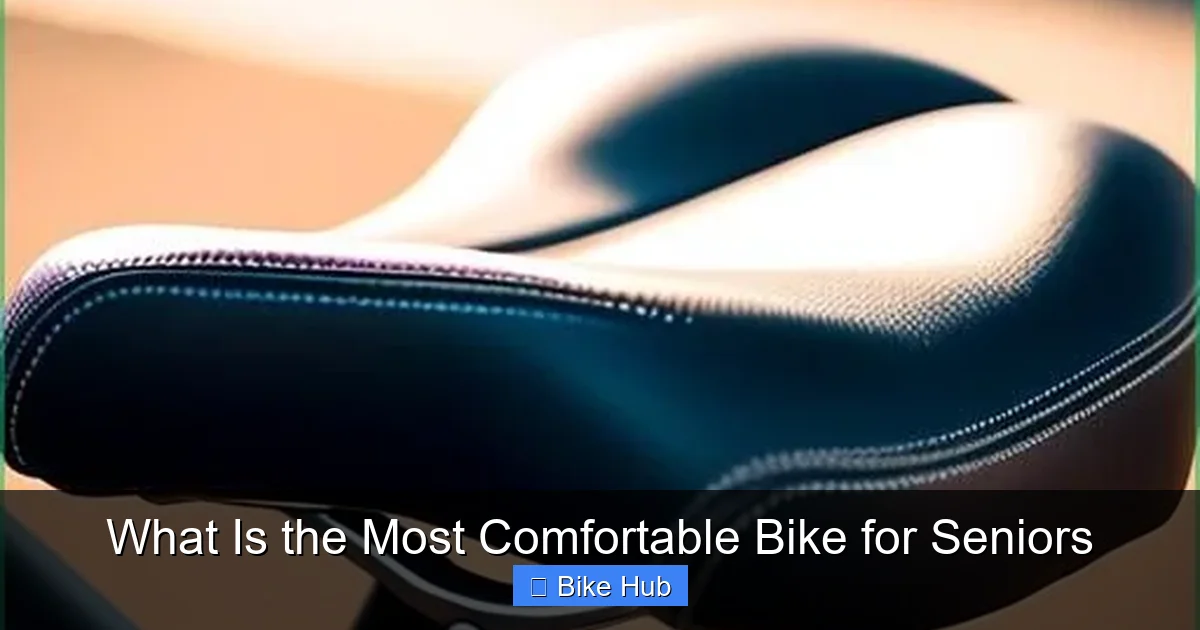 What Is the Most Comfortable Bike for Seniors
