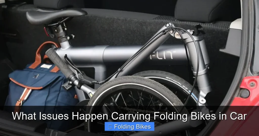 What Issues Happen Carrying Folding Bikes in Car