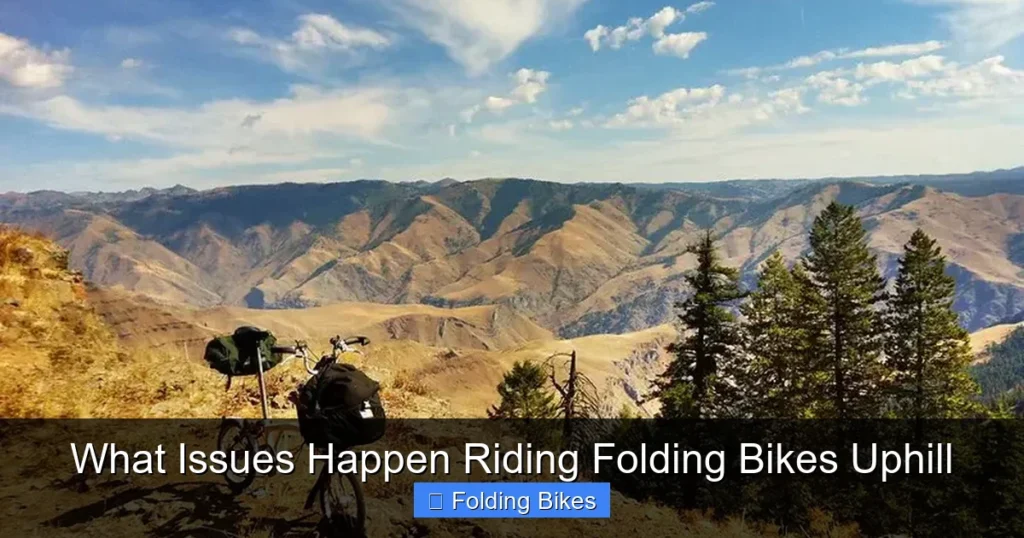 What Issues Happen Riding Folding Bikes Uphill