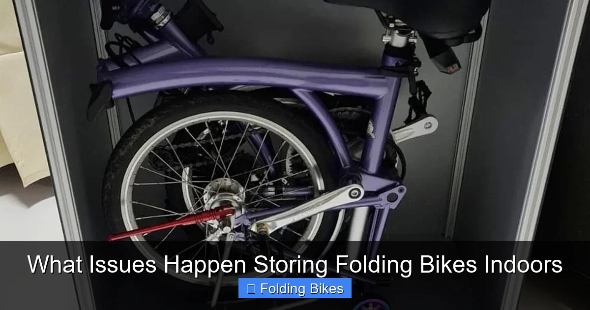What Issues Happen Storing Folding Bikes Indoors