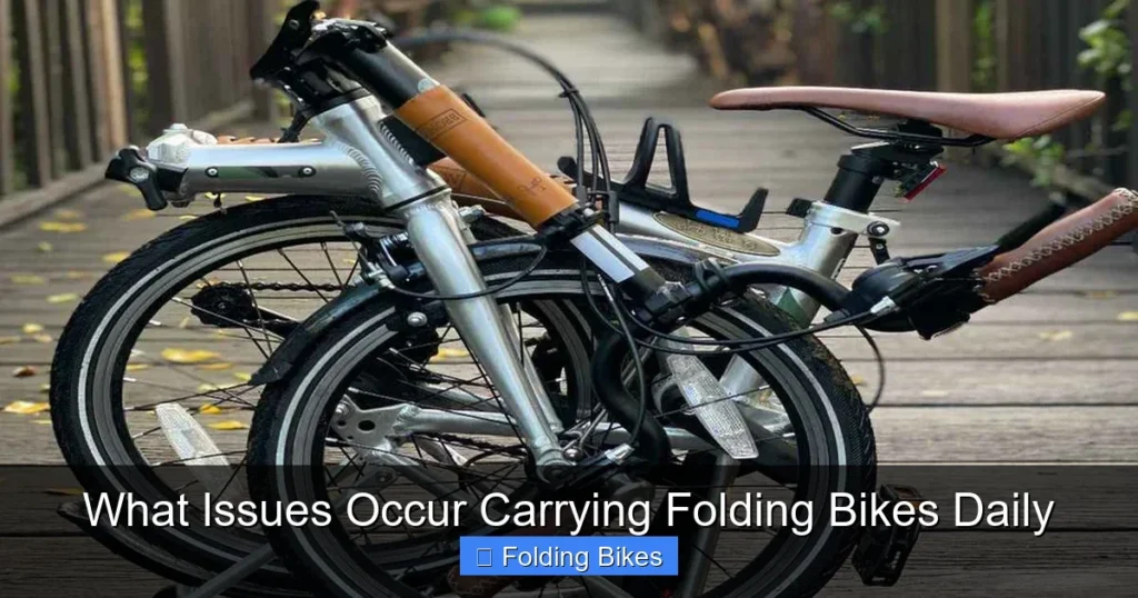 What Issues Occur Carrying Folding Bikes Daily