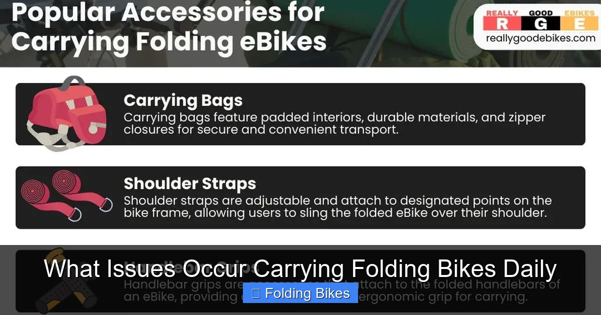 What Issues Occur Carrying Folding Bikes Daily