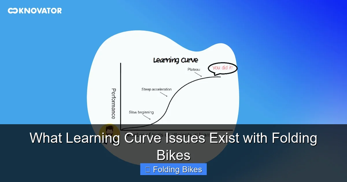 What Learning Curve Issues Exist with Folding Bikes