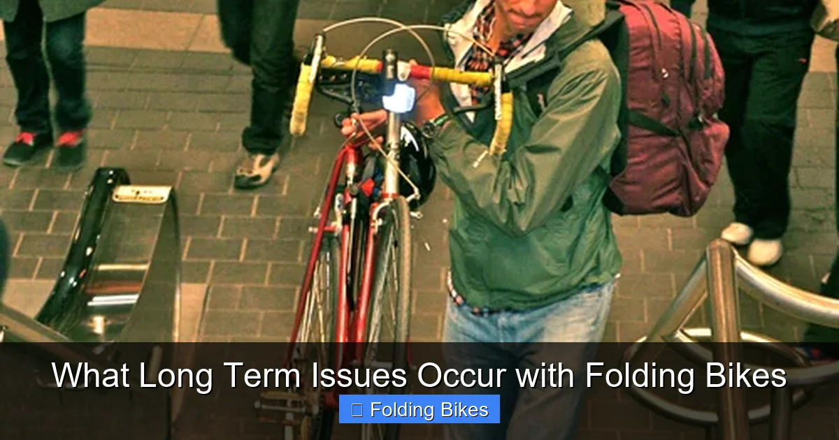 What Long Term Issues Occur with Folding Bikes