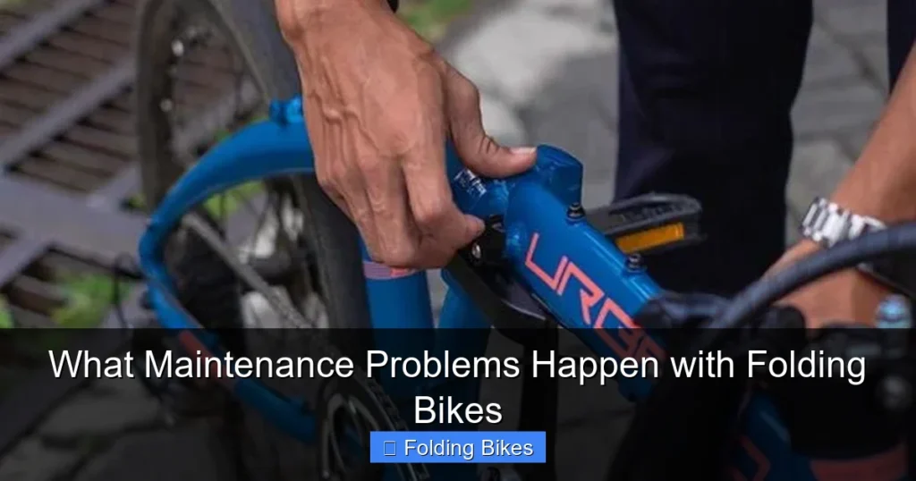 What Maintenance Problems Happen with Folding Bikes