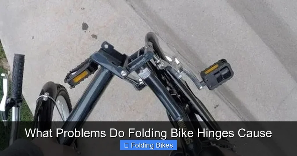 What Problems Do Folding Bike Hinges Cause