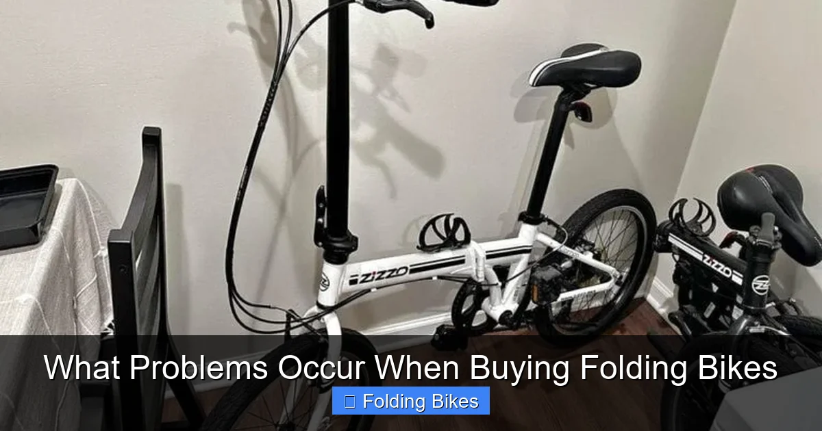 What Problems Occur When Buying Folding Bikes