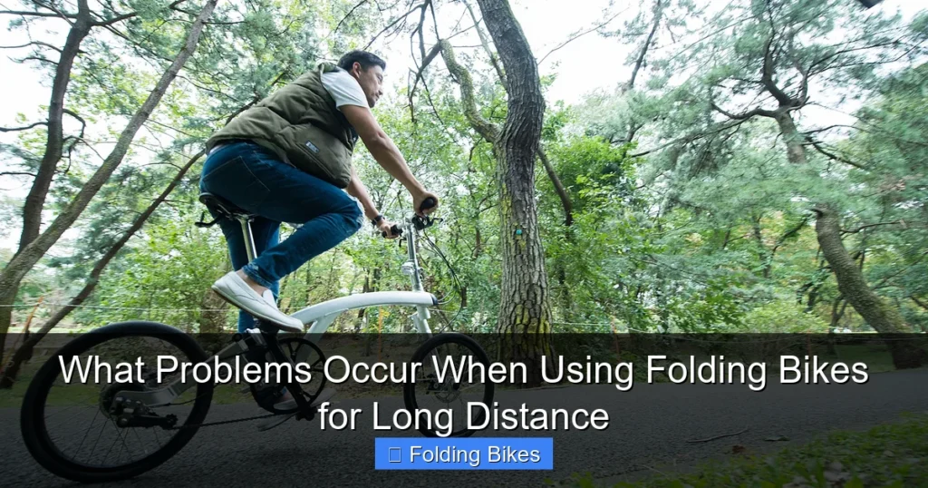 What Problems Occur When Using Folding Bikes for Long Distance