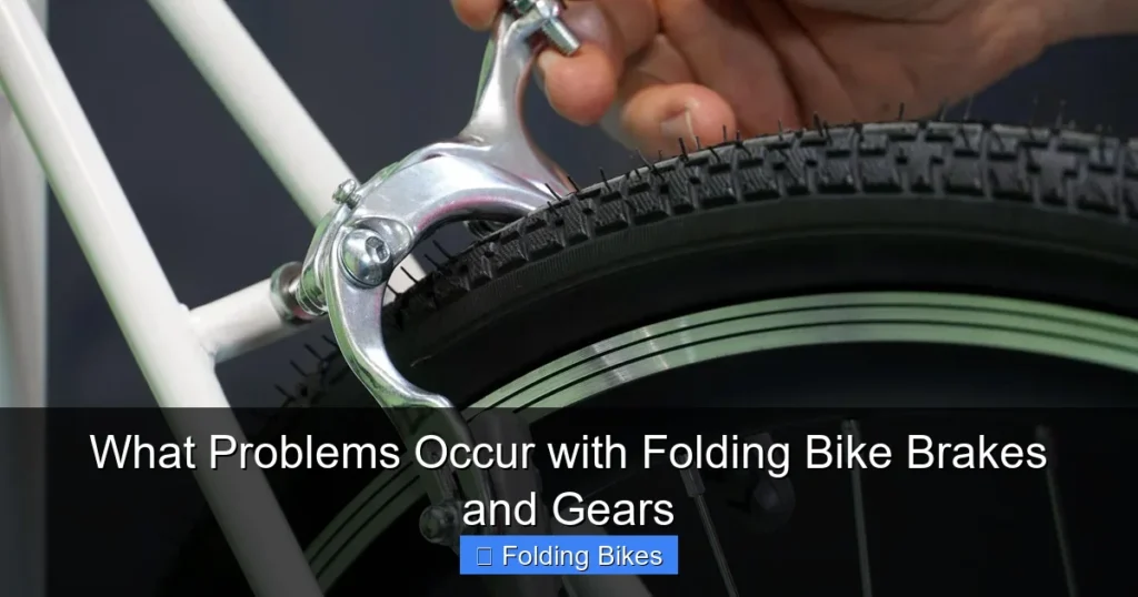 What Problems Occur with Folding Bike Brakes and Gears