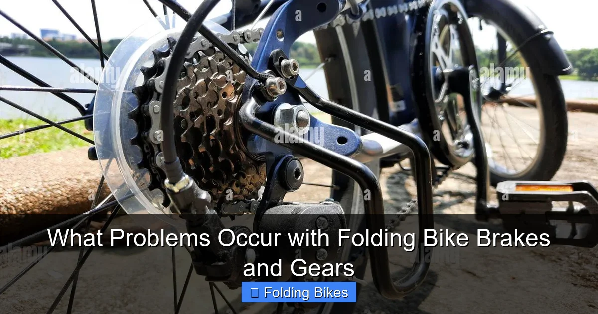 What Problems Occur with Folding Bike Brakes and Gears