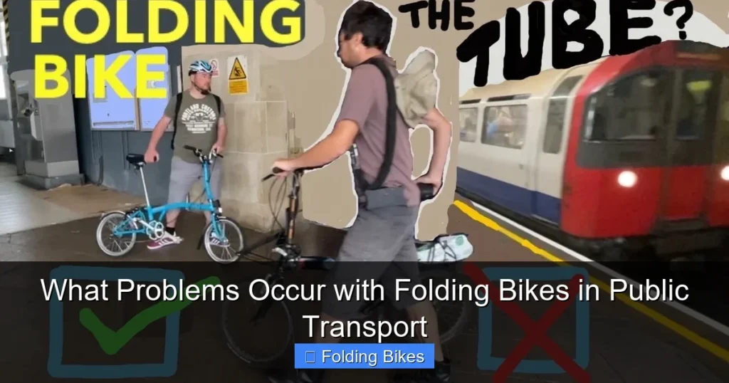 What Problems Occur with Folding Bikes in Public Transport