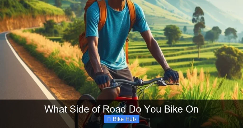 What Side of Road Do You Bike On